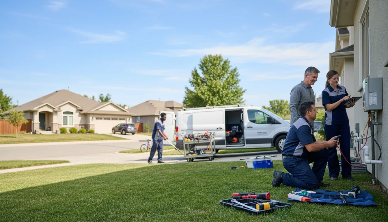 Tankless water heater service in Beeler, KS